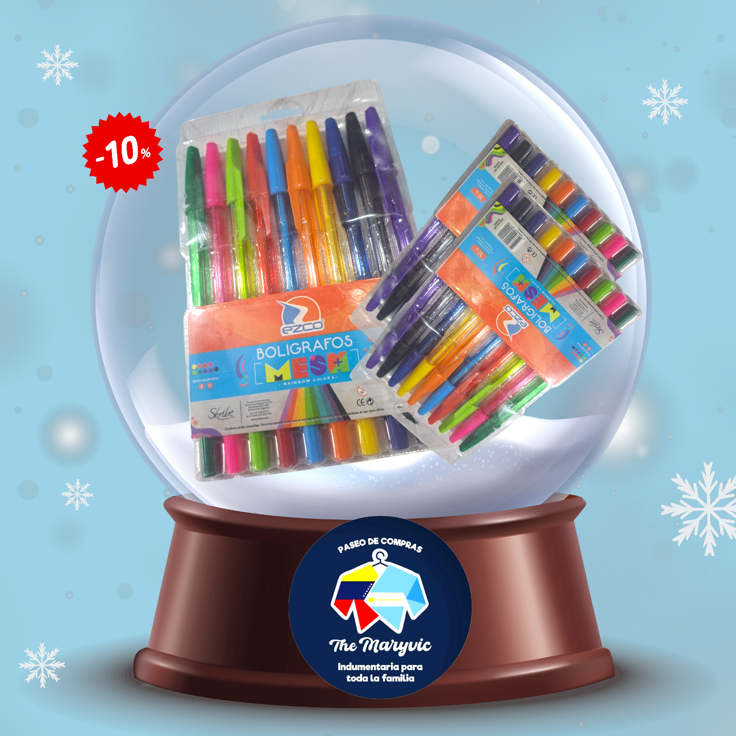 Boligrafos MESM ezco