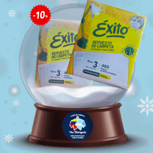 Repuesto de hojas N° 3 cuadriculado