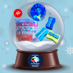 Sacapuntas block plastico filgo