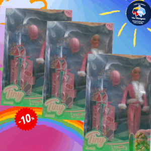 Muneca tiny invierno con equipo de esqui la torre