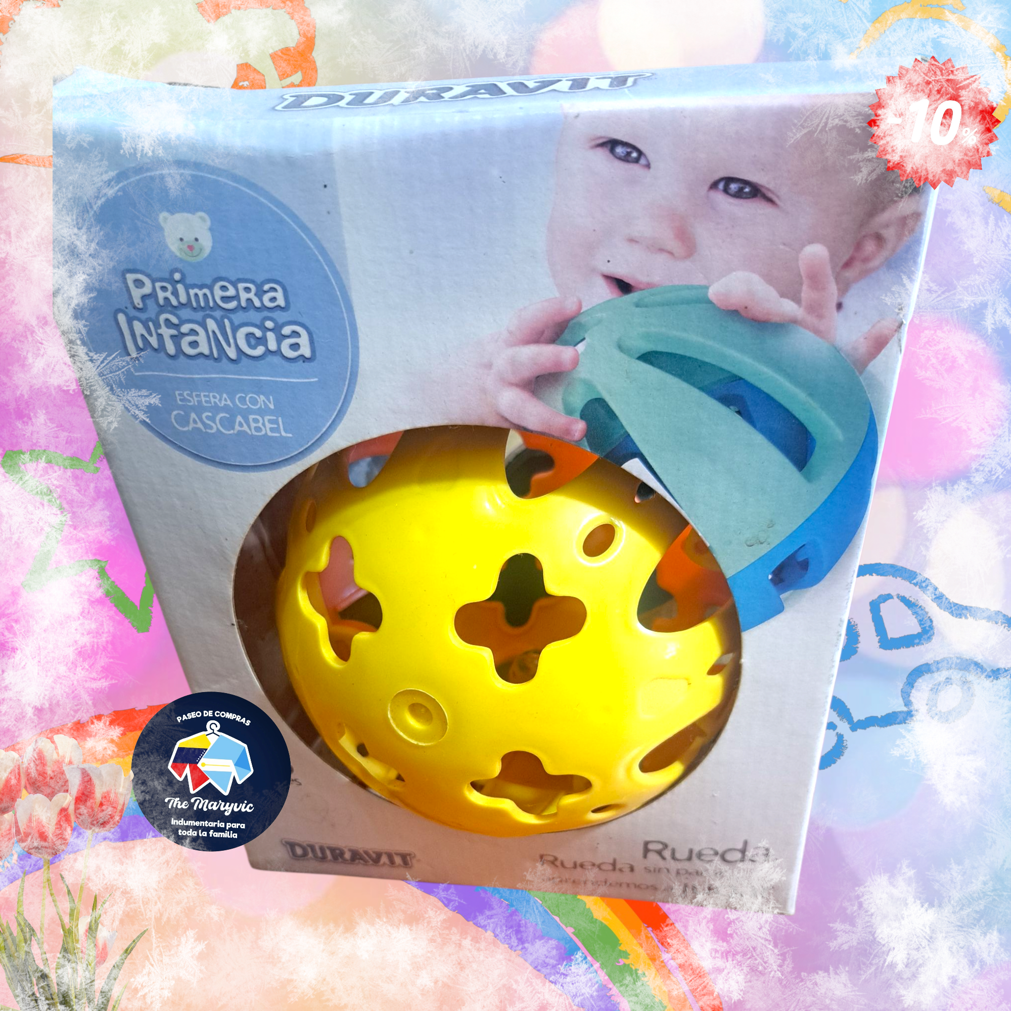 Esfera con cascabel primera esfera