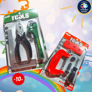 Set de herramientas de juguete para ninos
