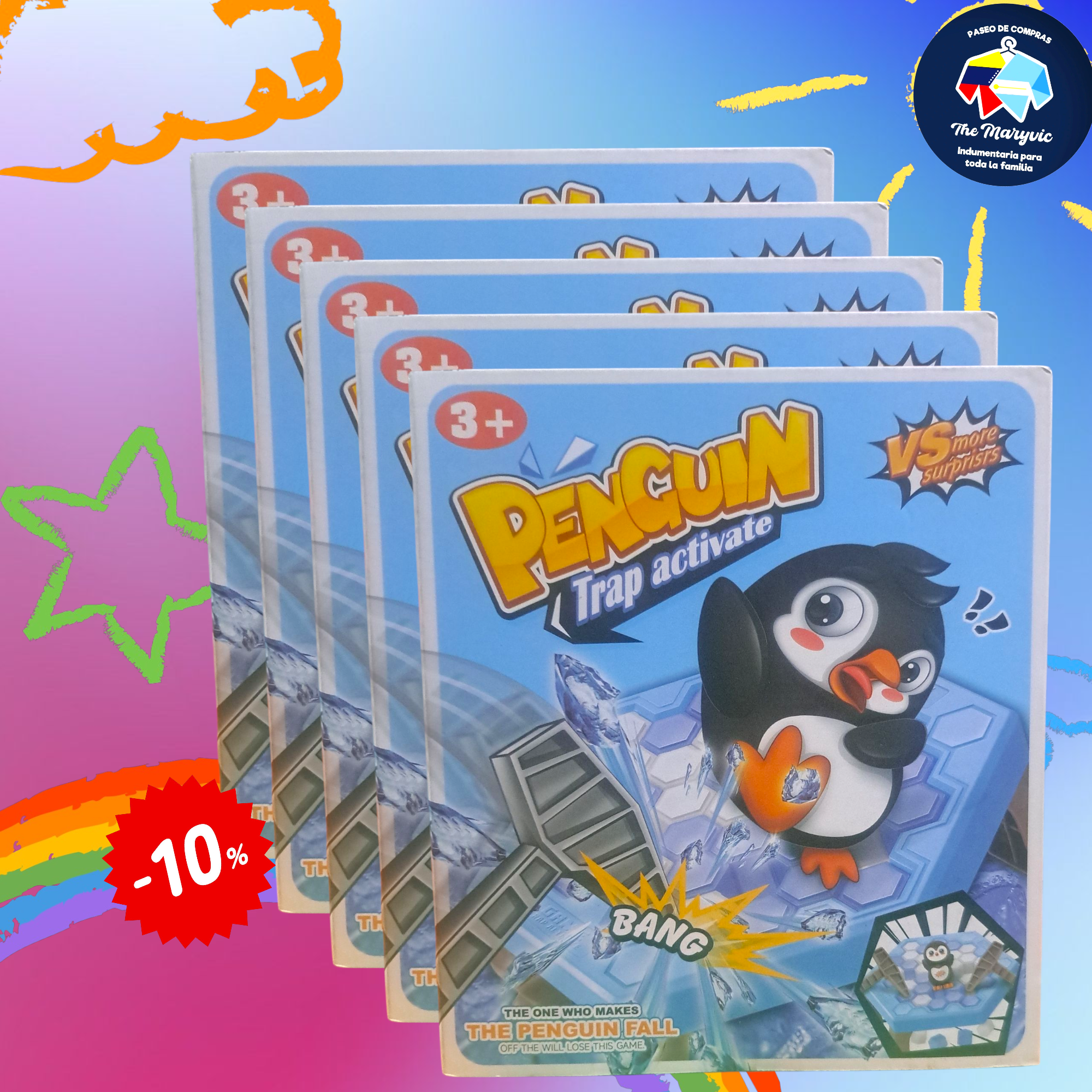 Penguin dinosaurio trap activate - Imagen 2