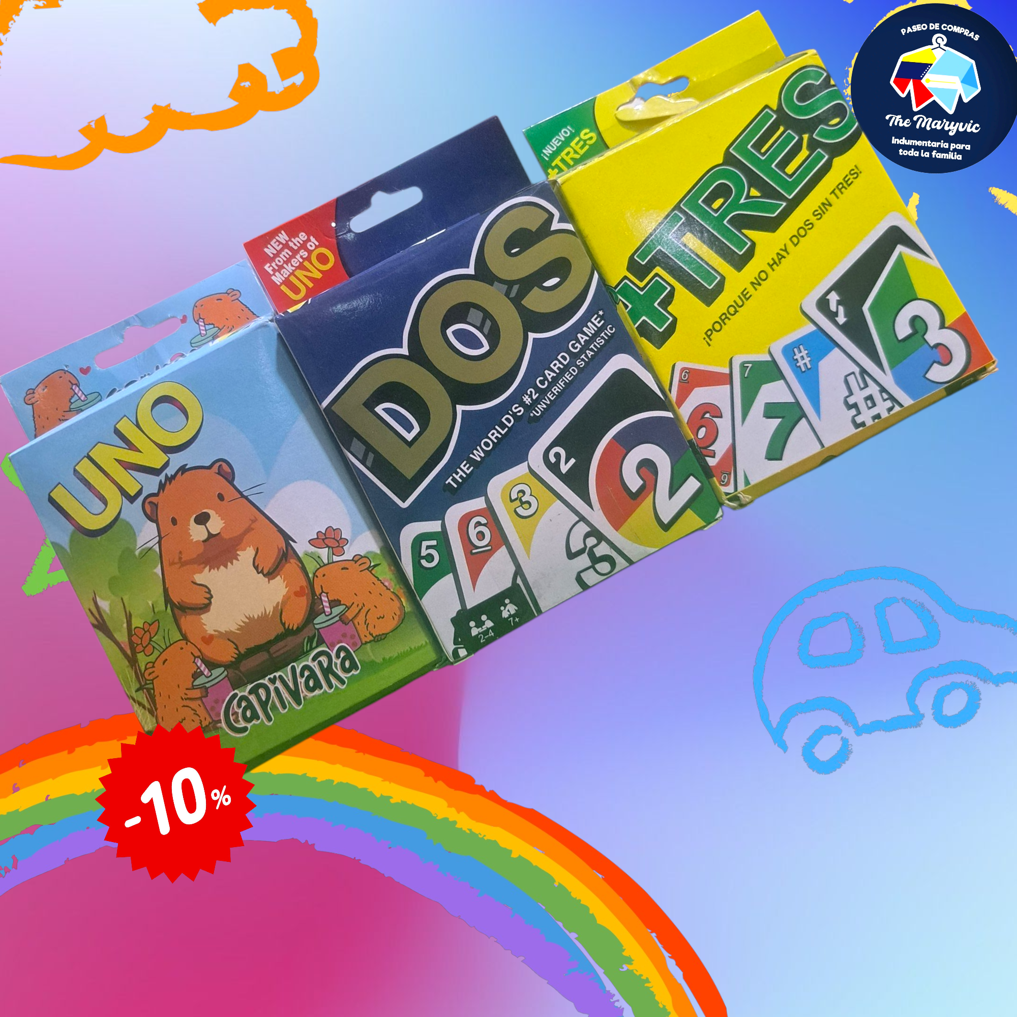 Juego de mesa cartas