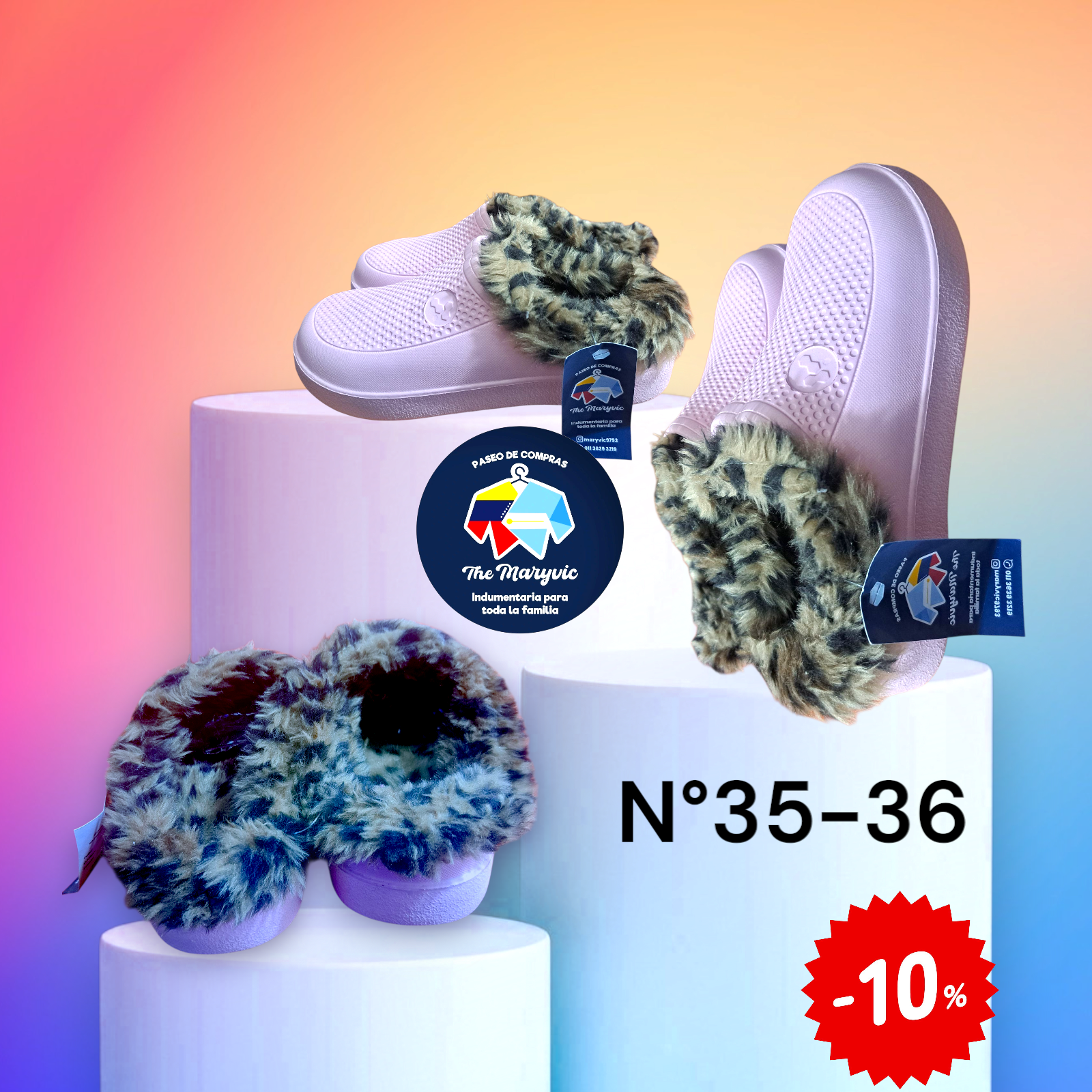 Zapato corderito invierno dama - Imagen 2