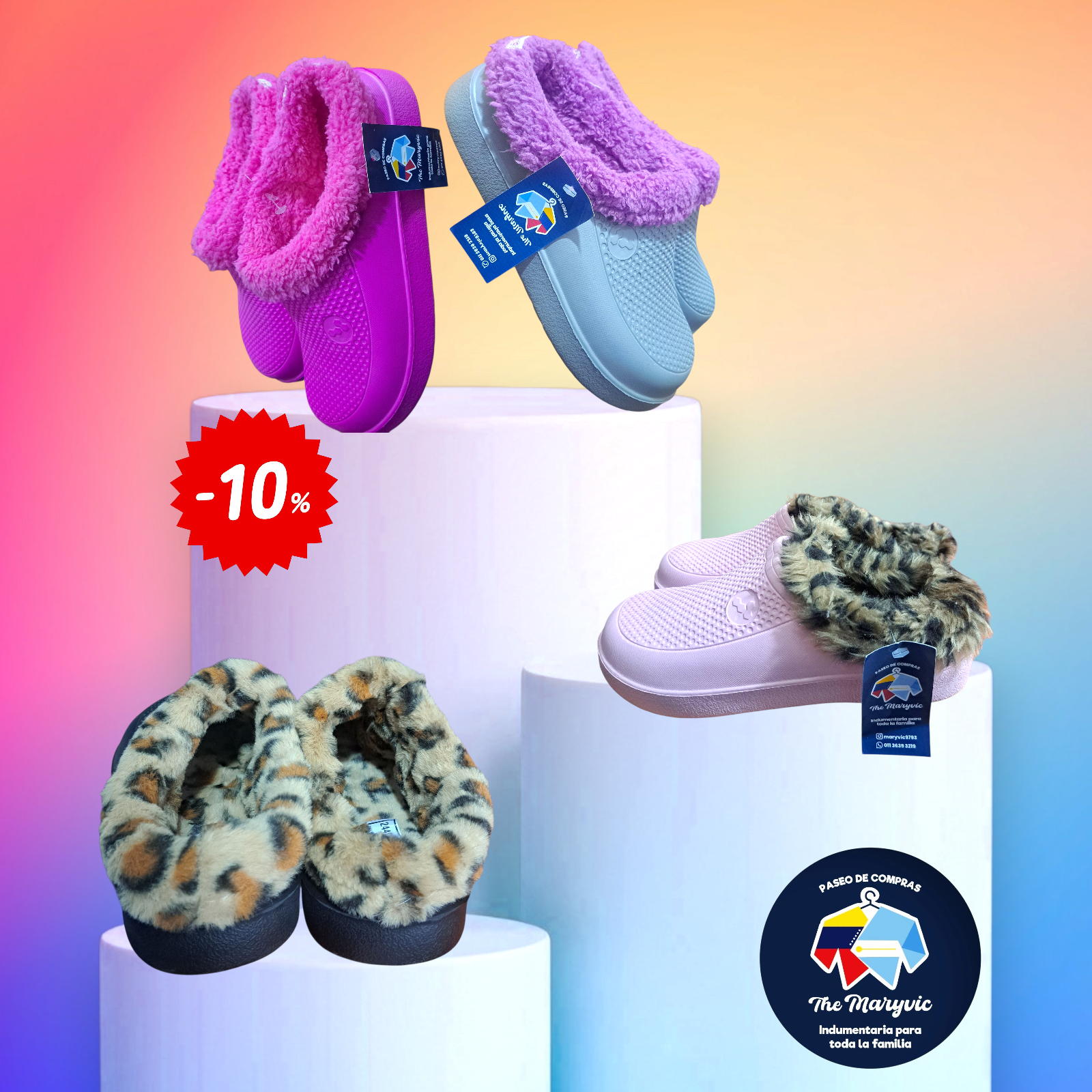 Zapato corderito invierno dama