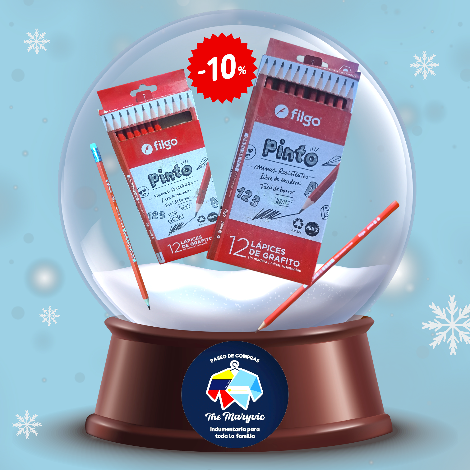 Lapiz grafito filgo escolar