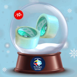 Cinta ancha embalaje adhesiva 48mm x 40 mts