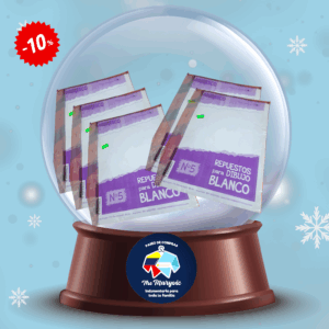 Repuesto para dibujo blanco muresco